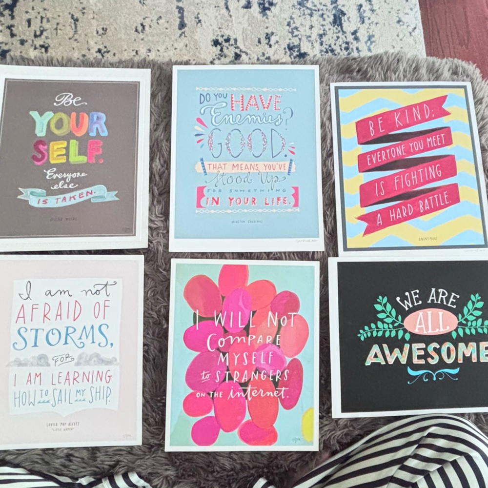 Emily McDowell Print Girl Power Women Empowerment Business Salon Studio Dorm